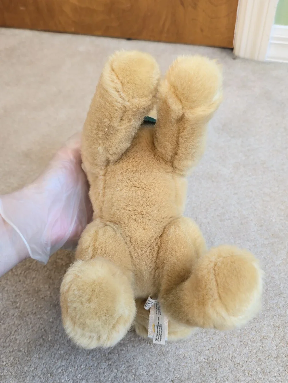 Cabela's Yellow Plush Lab with Bandana Logo A3